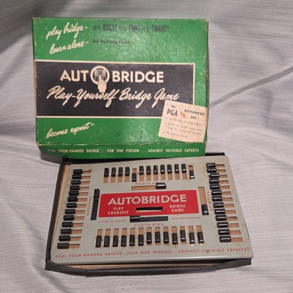 VTG Auto Bridge Play Yourself Bridge Game For Advanced Bridge Player Board Only